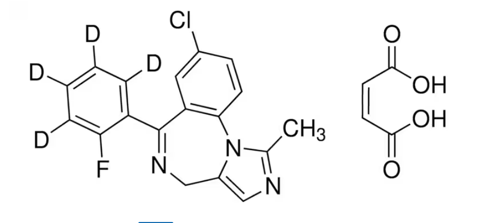 馬來酸咪達唑侖-d4標(biāo)準(zhǔn)品